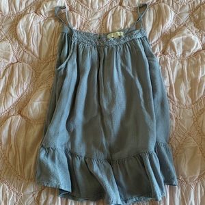 BLUE TANK TOP